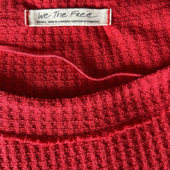 Free People North Shore Oversize Thermal - Picture 7 of 7